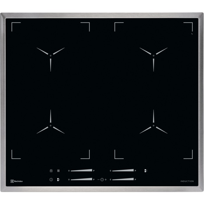 Bild von Electrolux Induktions-Kochfeld Chrom, GK58TSIDCN, 949596677