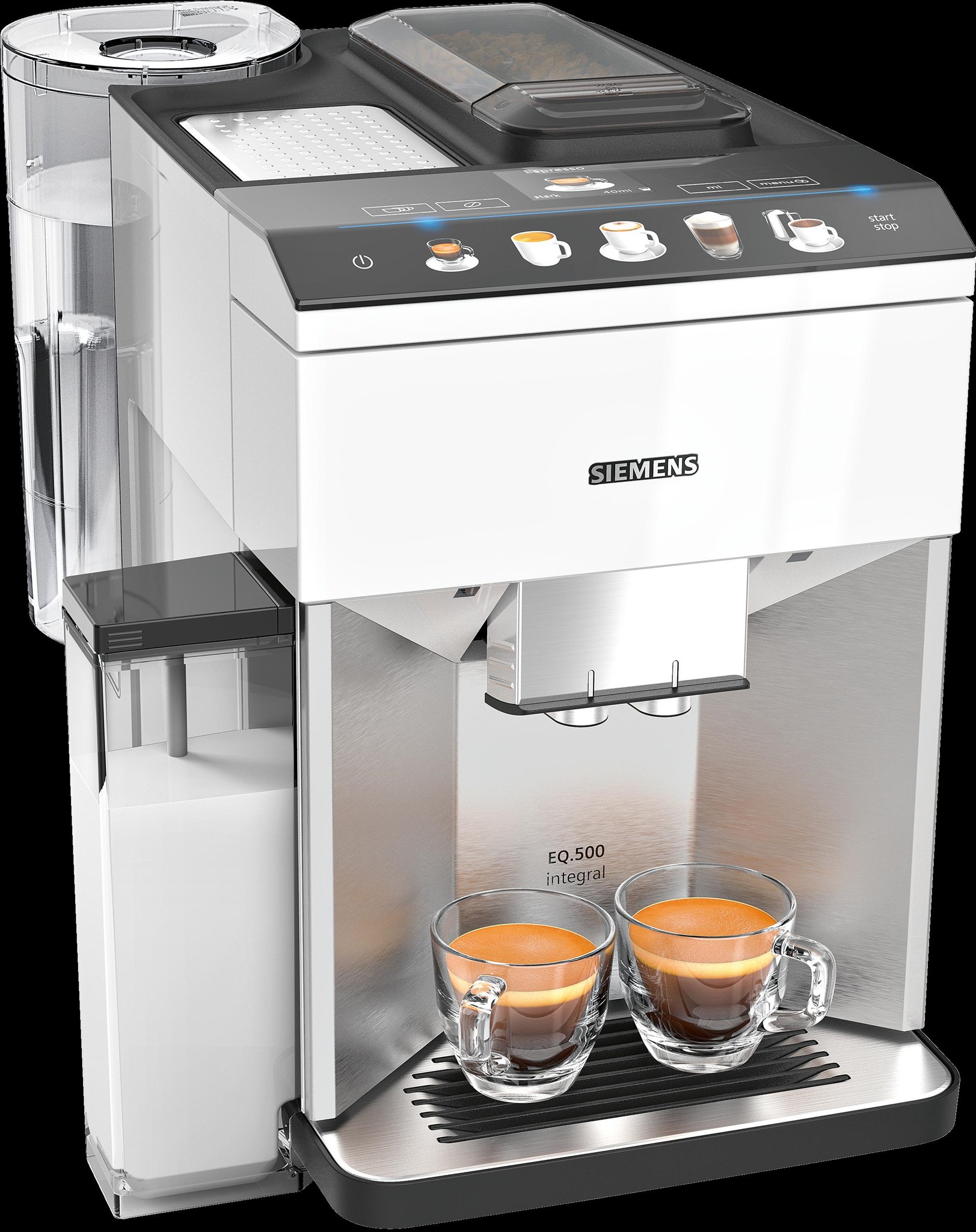 Siemens Kaffee-Vollautomat EQ.500 integral Edelstahl, TQ507D02, GmbH 4242003837467-Silvertech