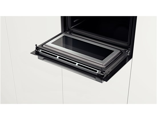 Bosch Kompaktbackofen mit Mikrowelle schwarz CMG633BB1 Silvertech GmbH