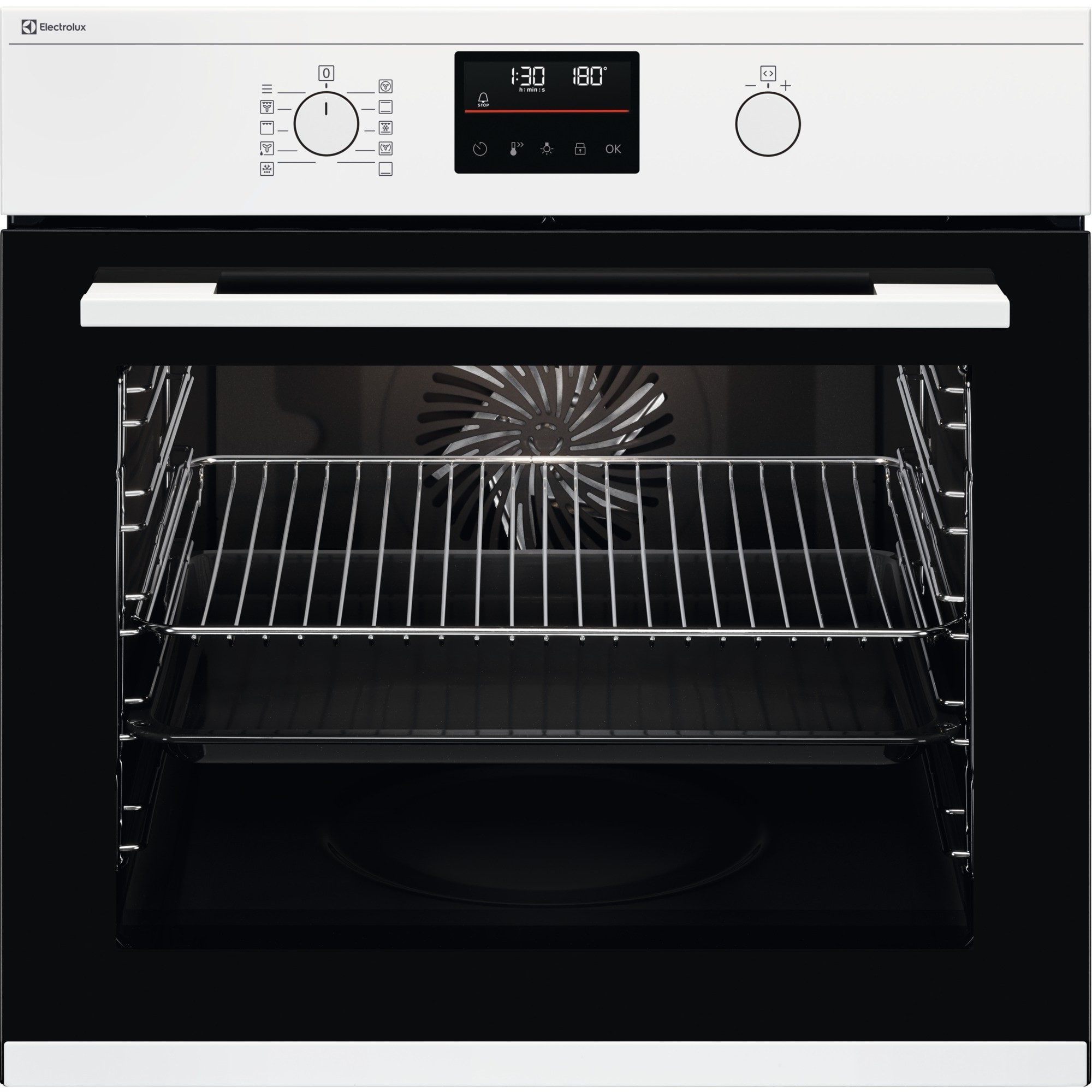 Bild von Electrolux EB6L40XWE Einbaubackofen EURO Katalyse Weiss, 944271565