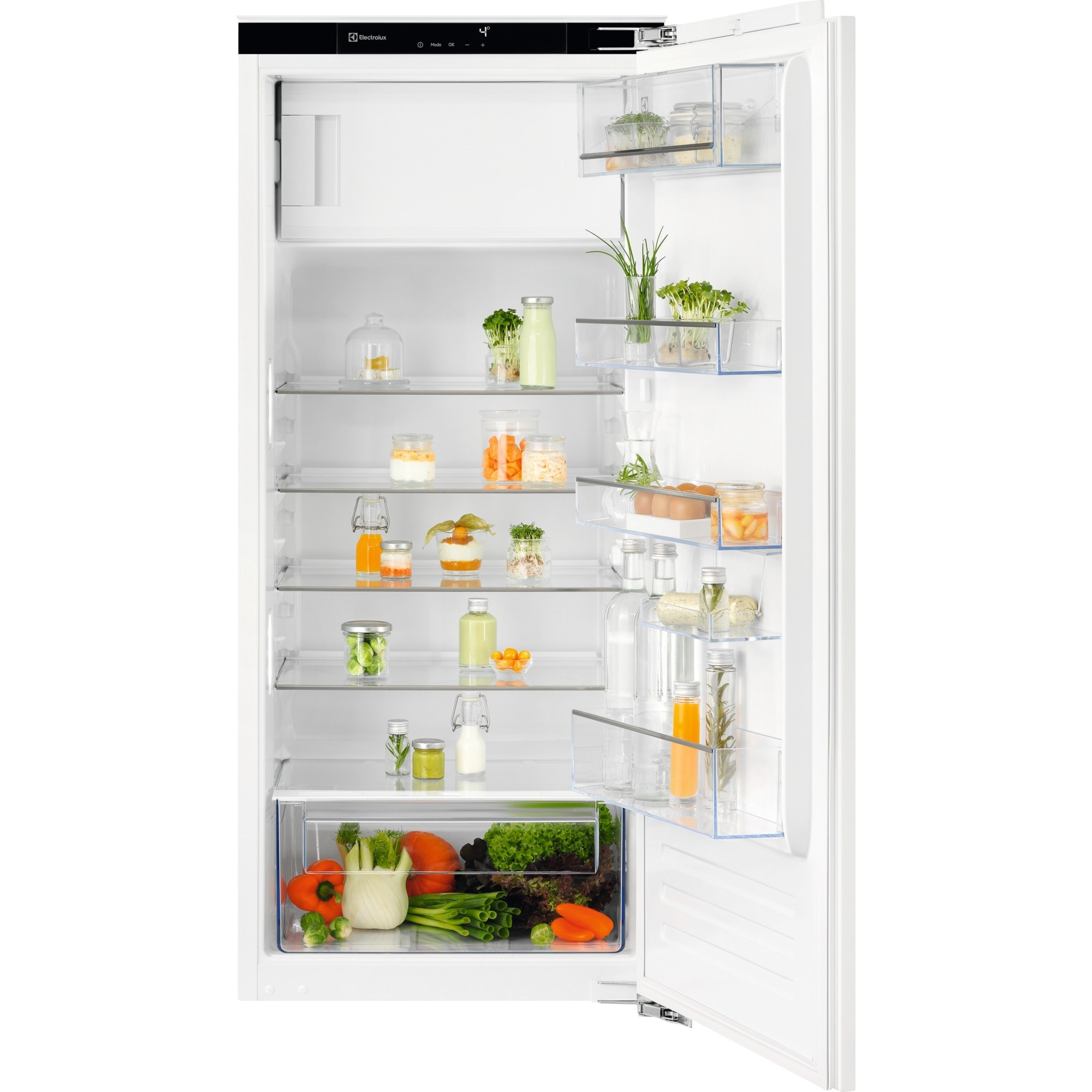 Bild von Electrolux IK243SR Kühlschrank Einbau Festtür 126.5 cm Weiss, 933034256