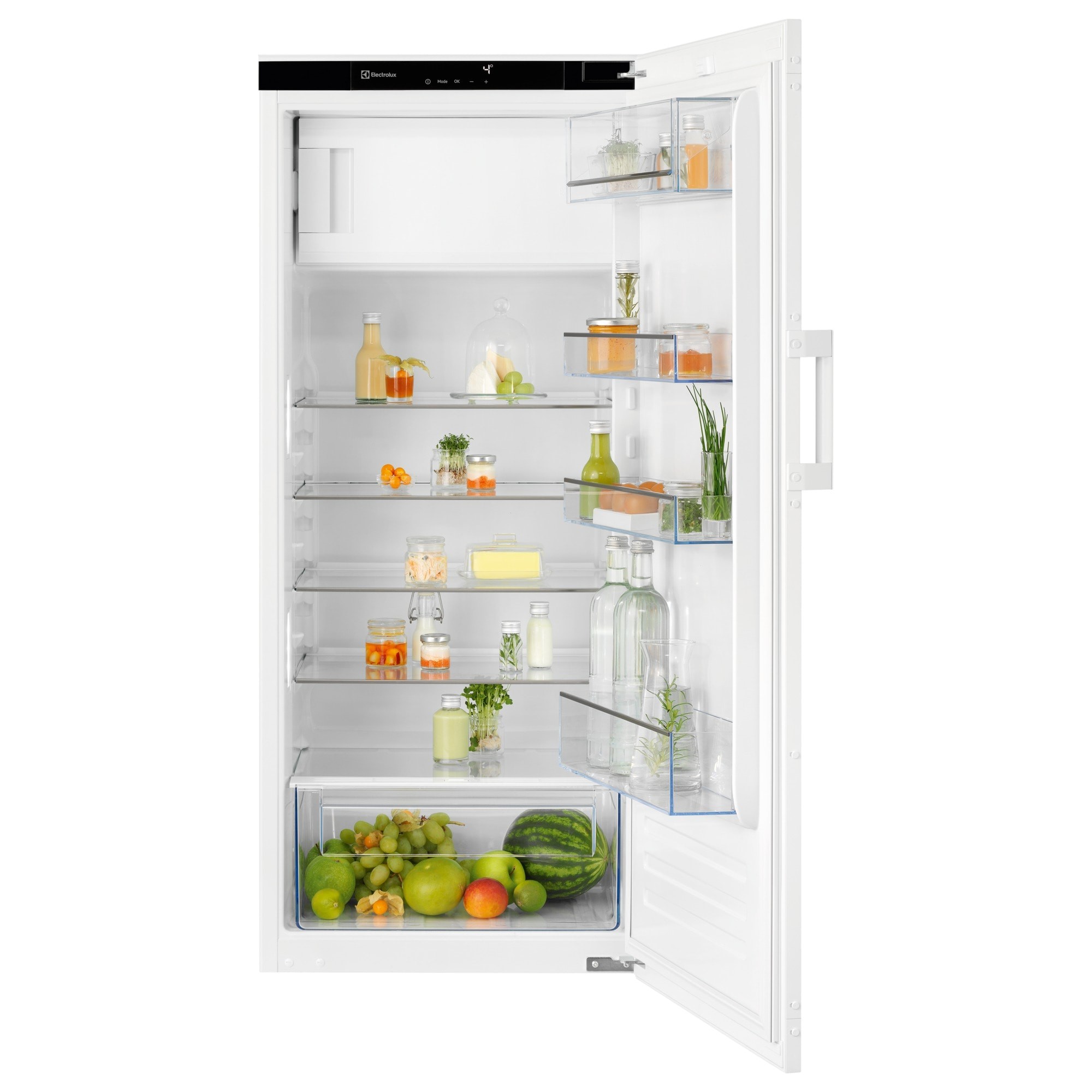 Bild von Electrolux EK242SRWE Kühlschrank Einbau Dekorfronttüre 126.9 cm, 933034382